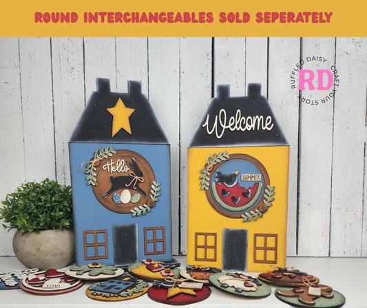 Saltbox Houses - Heirloom Collection (Set of 2)