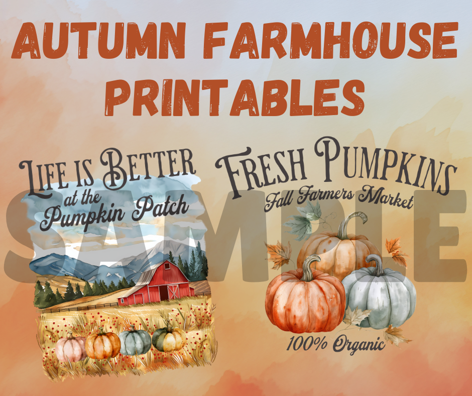 Autumn Farmhouse Printables