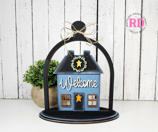 Saltbox Cloche Votive Holder - Heirloom Collection