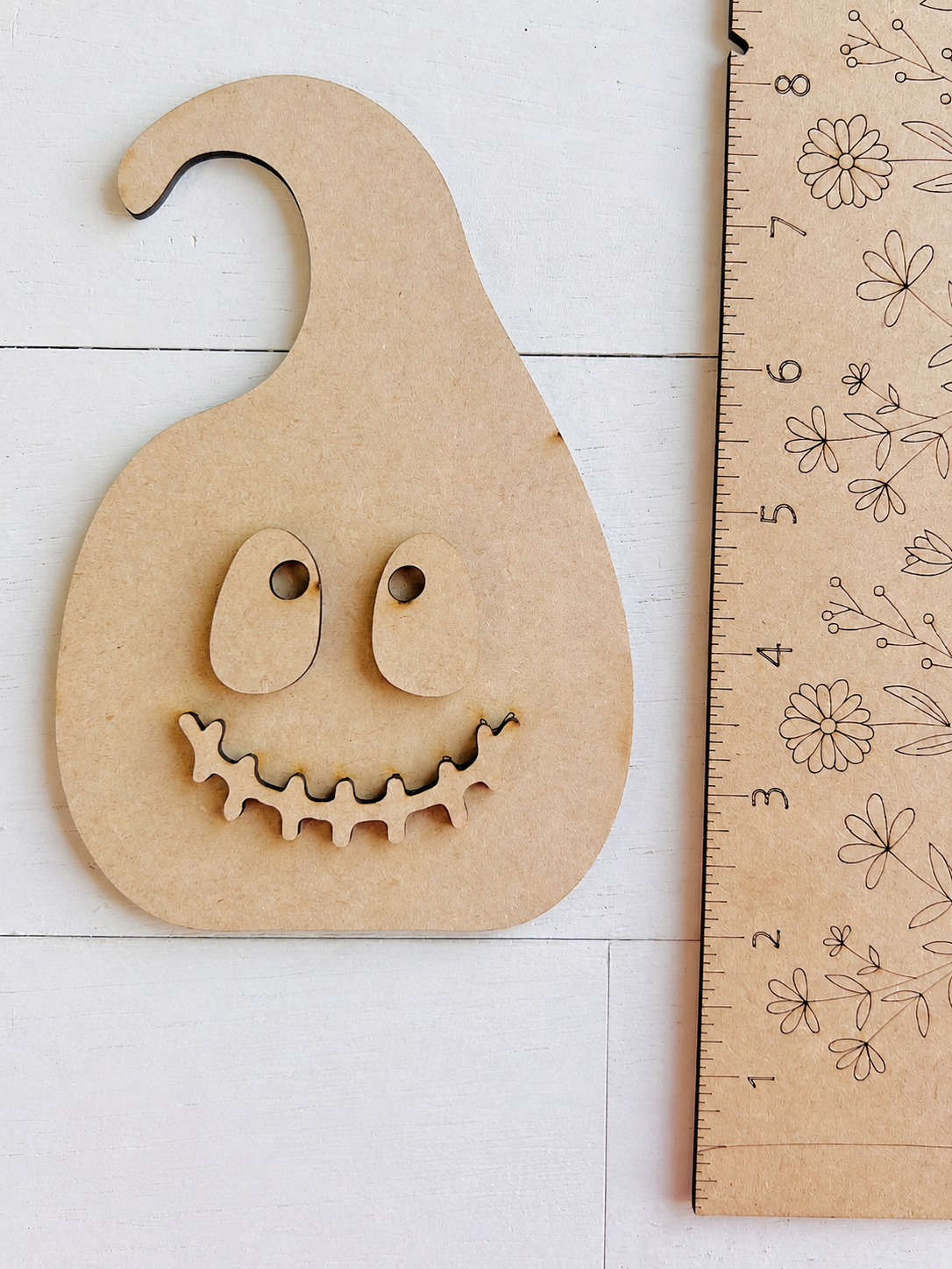 Mini Jack O Lantern Ghost Blank