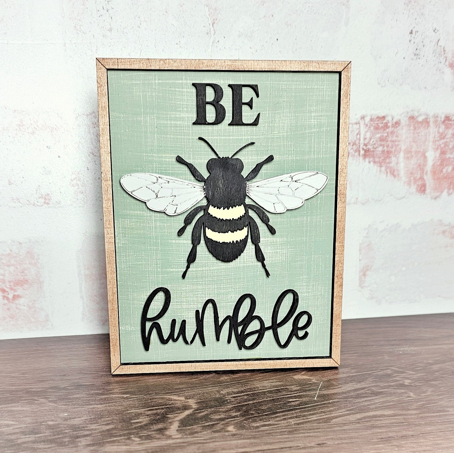 Bees + Blooms - Sign Trio DIY Blank