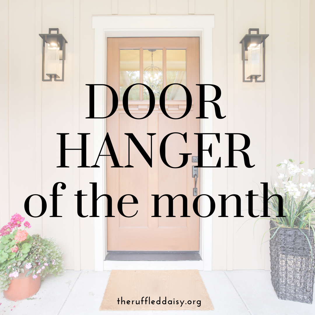 Door Hanger of the Month DIY KIT