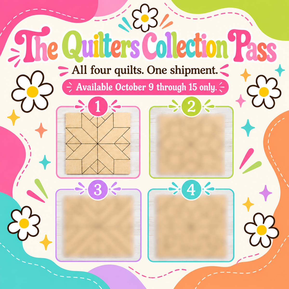 Quilters Collection Pass | October Limited Release