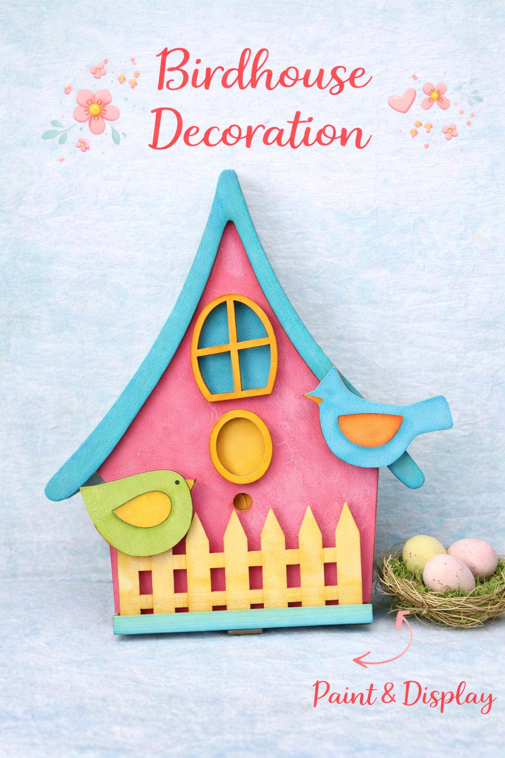 Chunky Birdhouse DIY KIT - 505