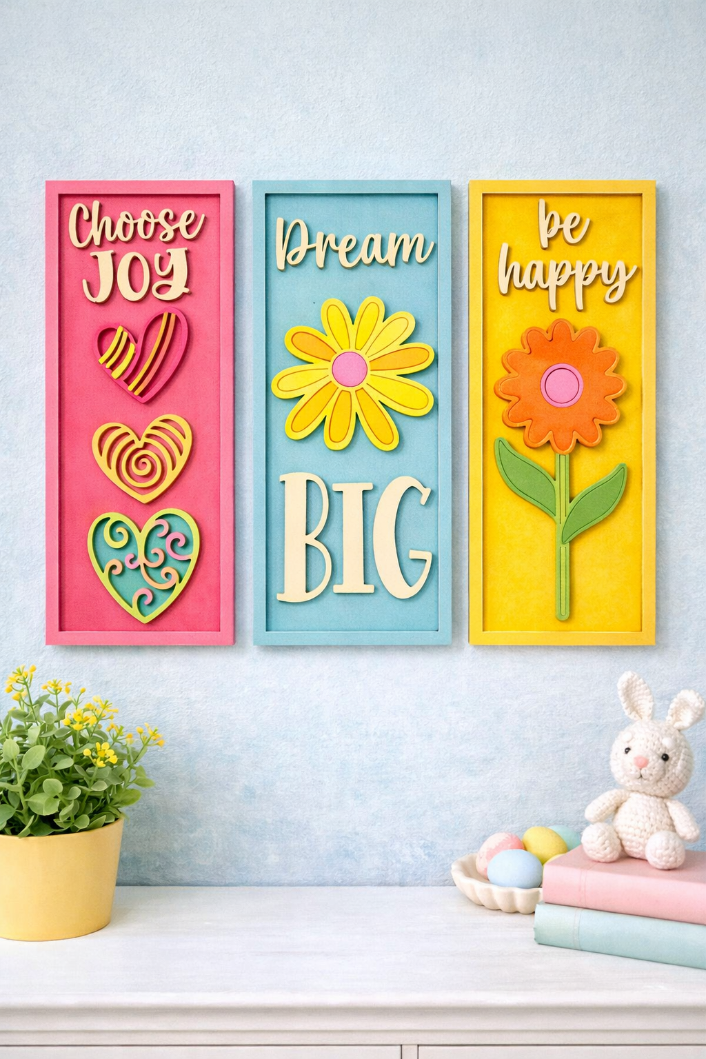 Inspirational Sign Trio