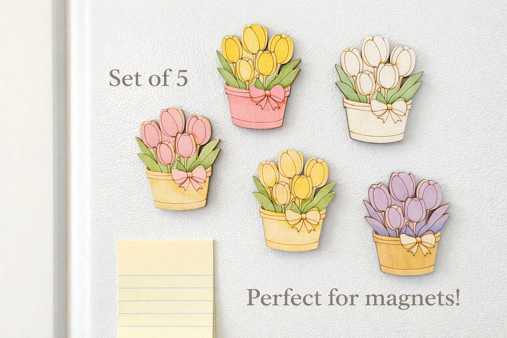 Mini Bucket of Tulips - 447