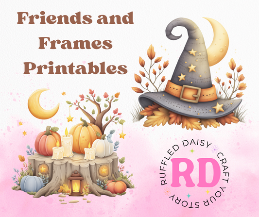 Friends and Frames Fall Printables