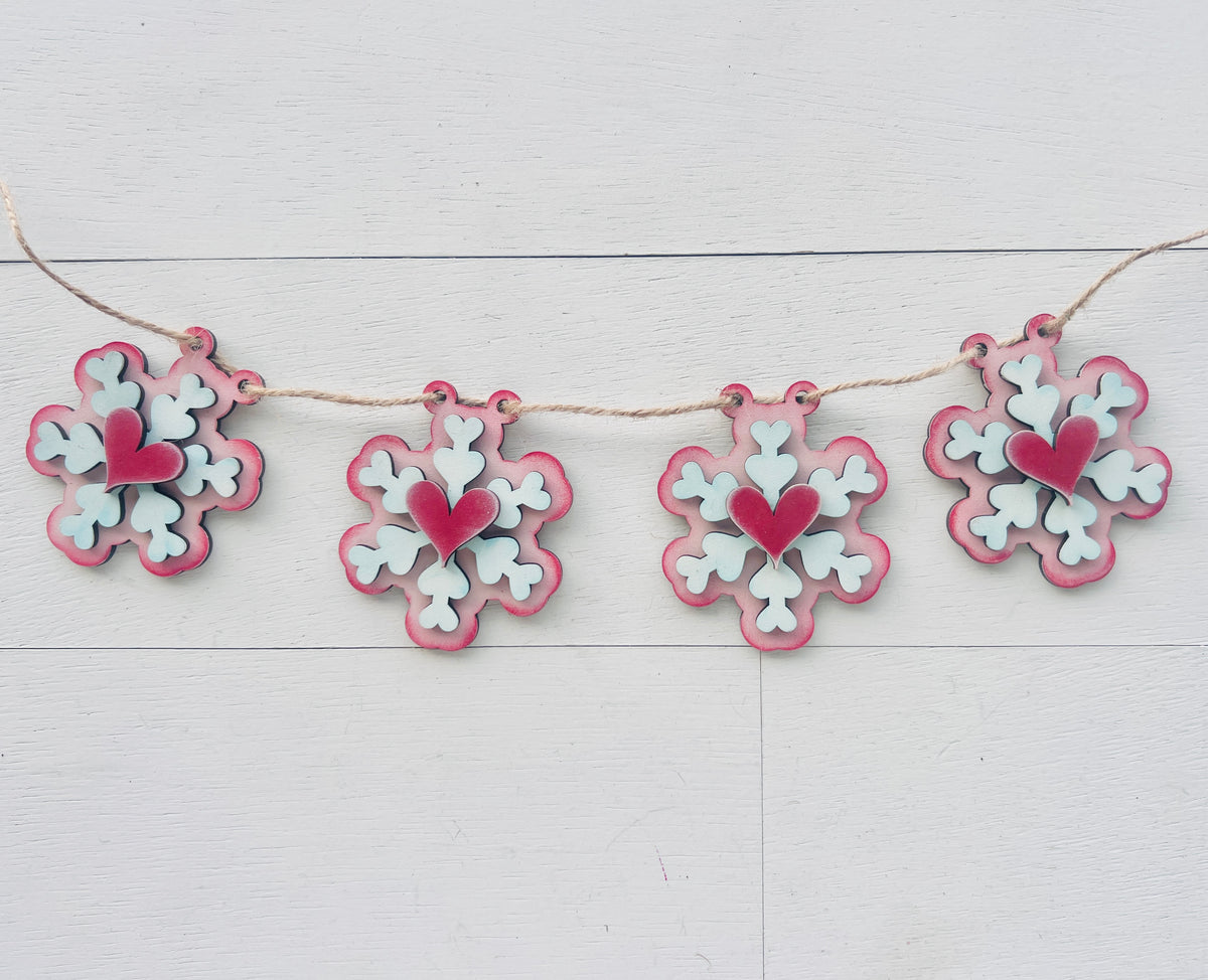 Mini Snowflake Banner