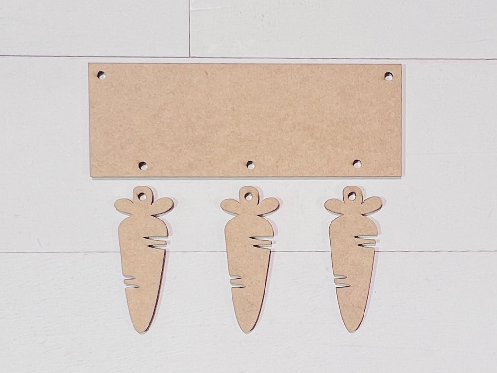 Mini Carrot Sign