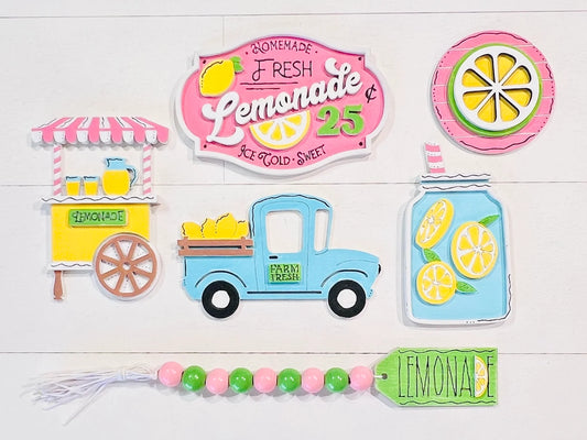Lemonade Tiered Tray Set
