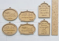 Simple Scripture Ornaments - 168