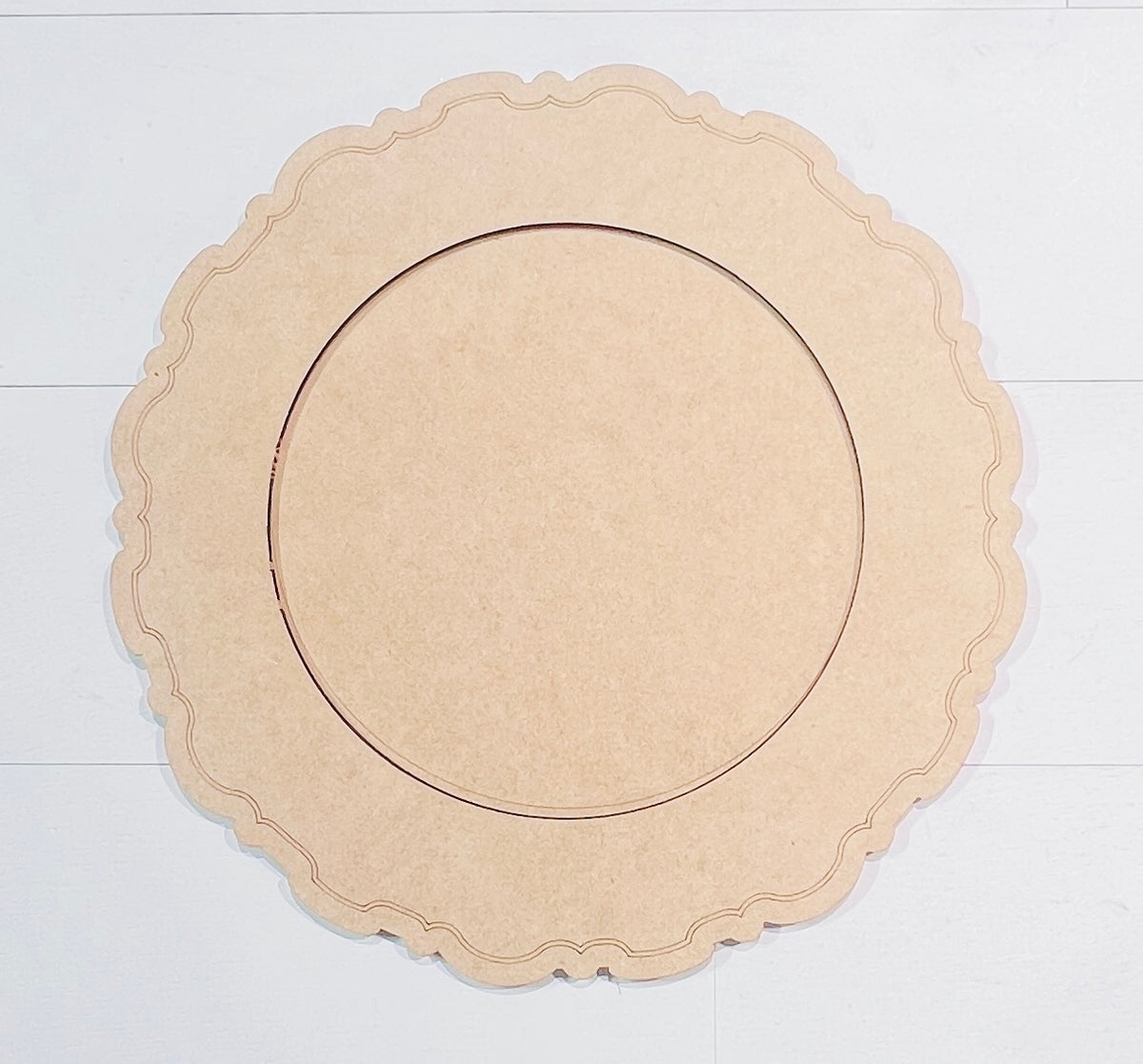 Decorative Charger Plate Blank - 271