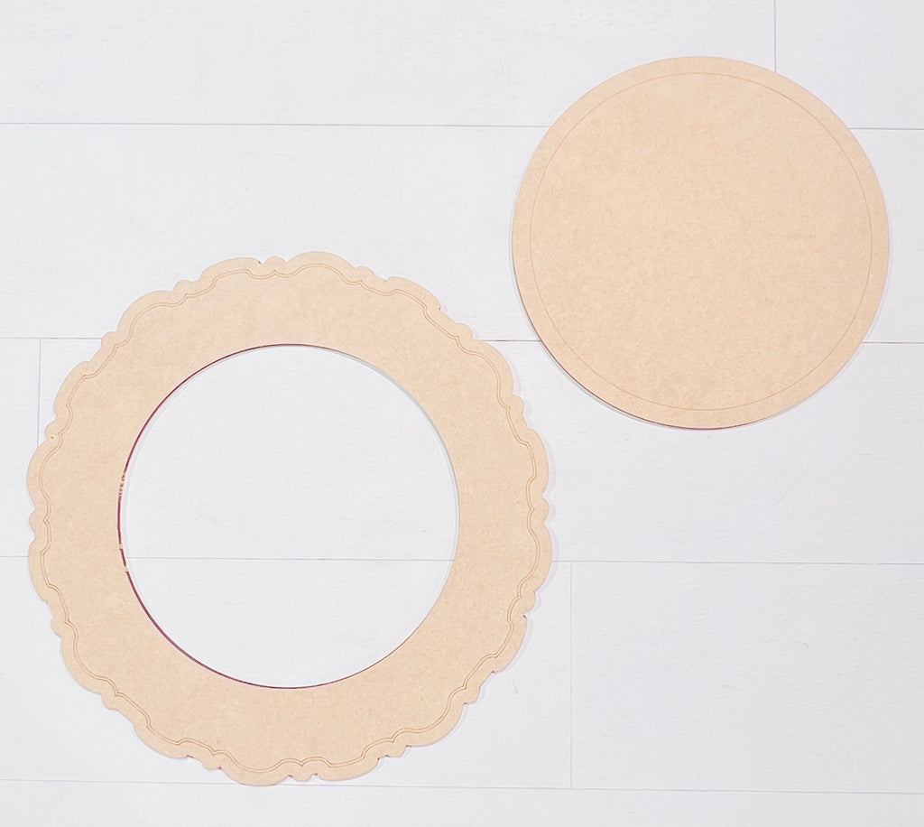Decorative Charger Plate Blank - 271