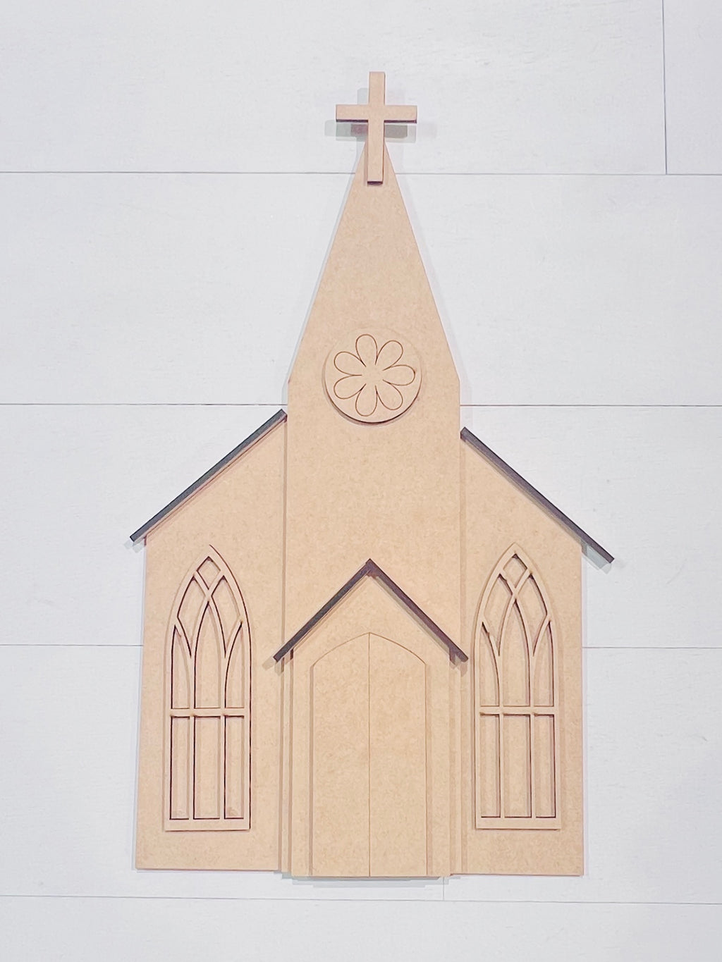 Large Simple Church Blank