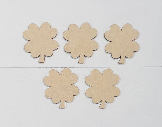 Mini Shamrock Cutout Blanks