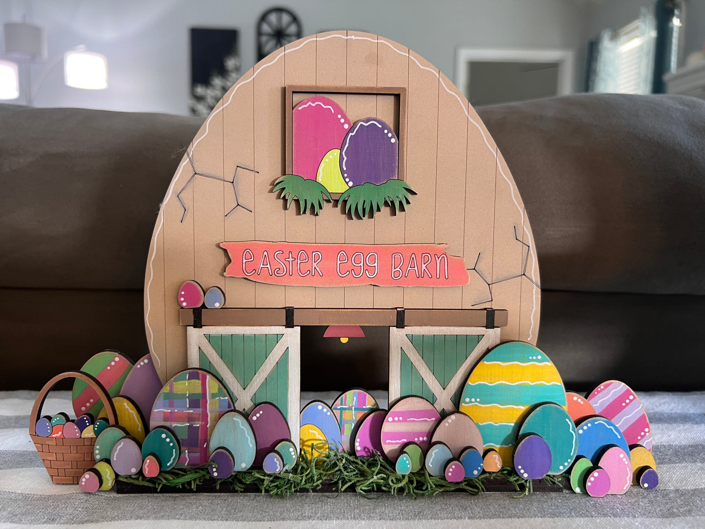 Easter Egg Farm Barn DIY Blanks