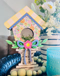 Chunky Floral Birdhouse DIY Kit - 507