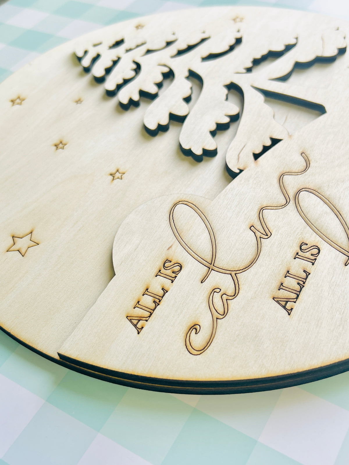 All is Calm Door Hanger DIY KIT - 228