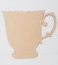 Vintage Teacup Cutout