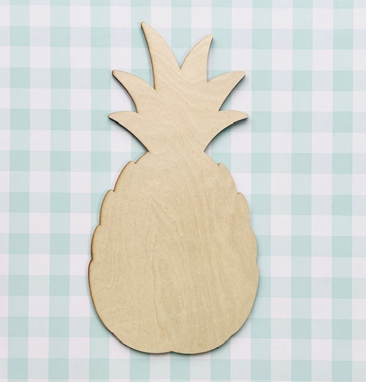 Pineapple Door Hanger BLANK