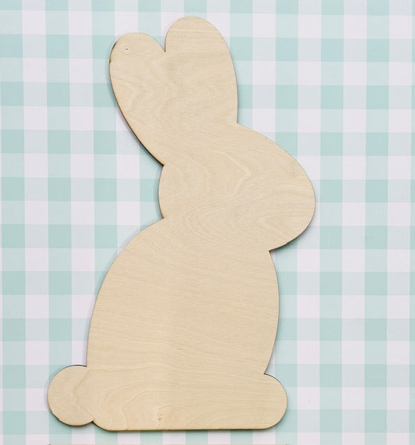 Bunny Door Hanger BLANK