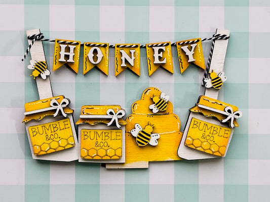 Honey Bee Basket Insert DIY KIT