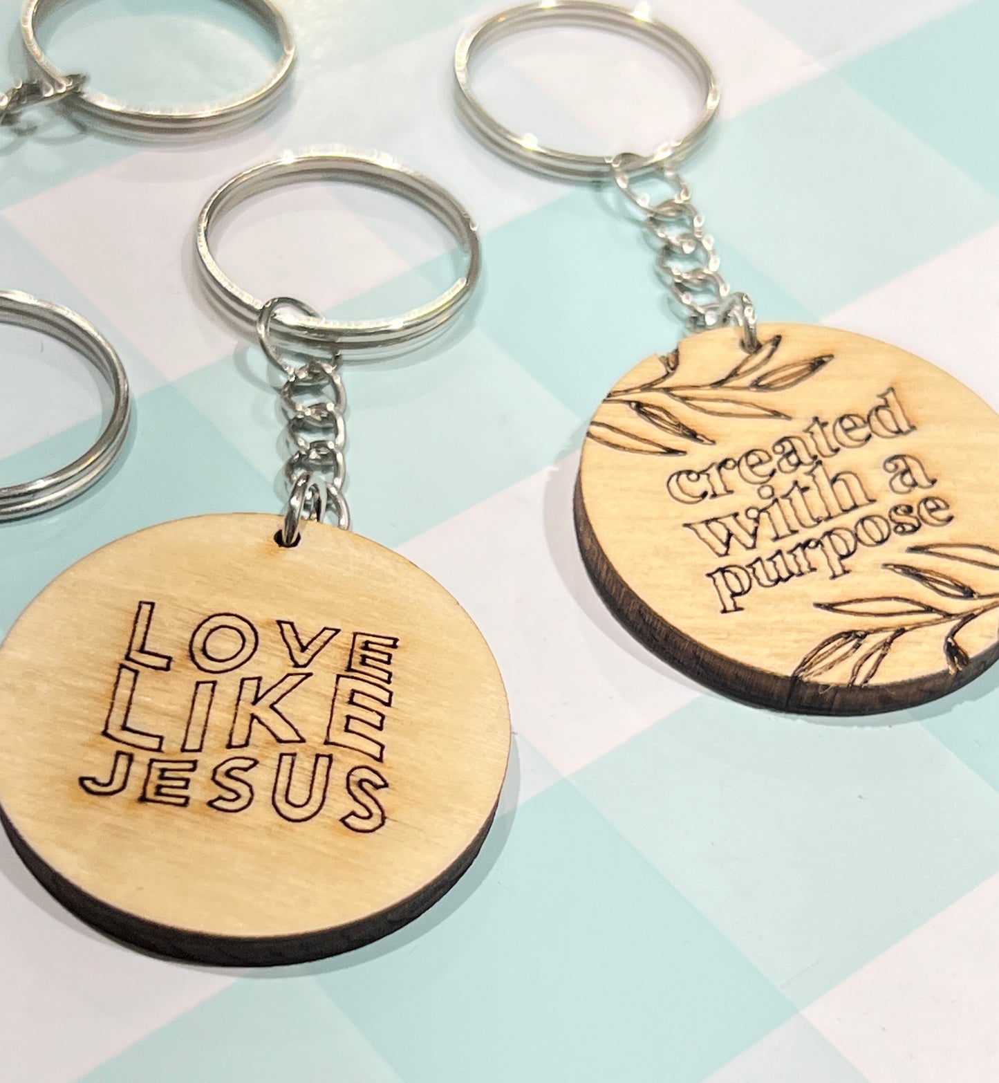 Faith Based Token Keychains