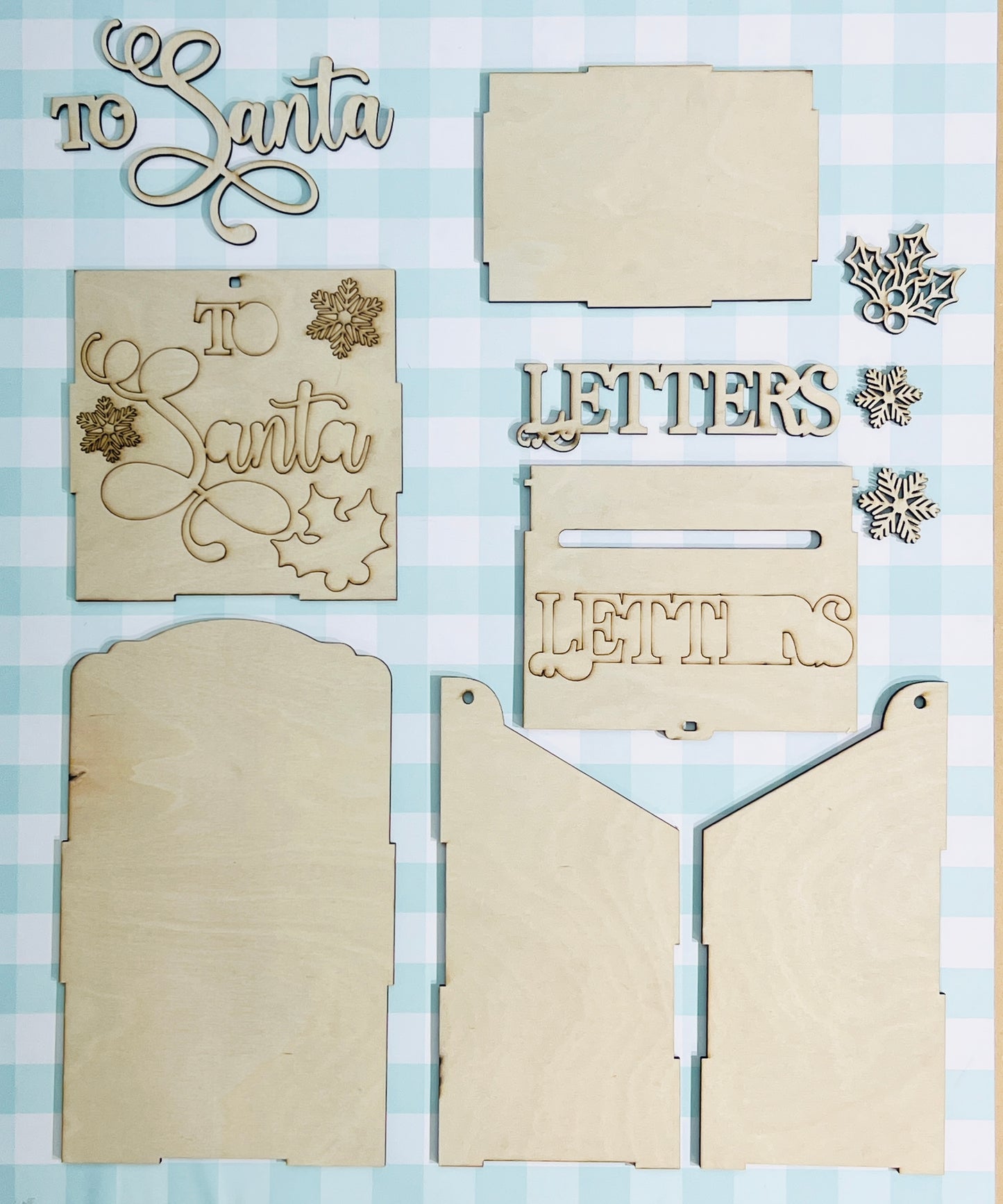 Santa Letter Mailbox DIY KIT