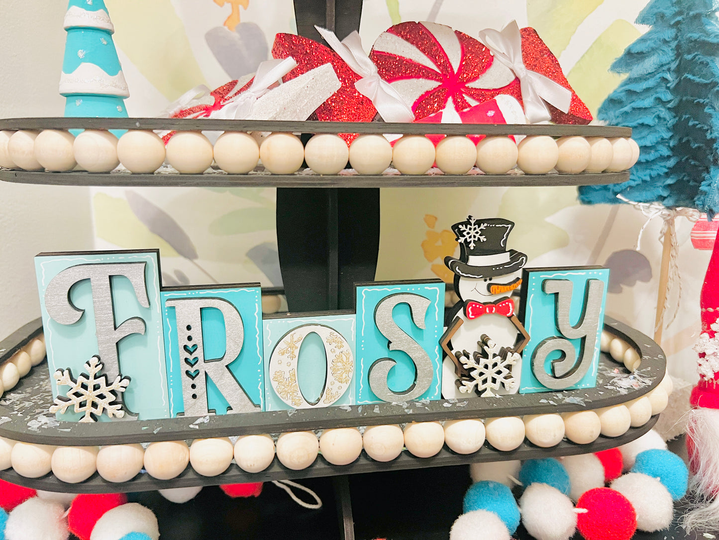 Frosty Letters Shelf Sitter DIY KIT