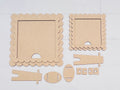 Scalloped Interchangeable Frame - 2 sizes