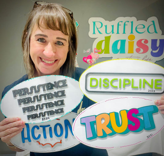 One Word Plaque DIY KIT