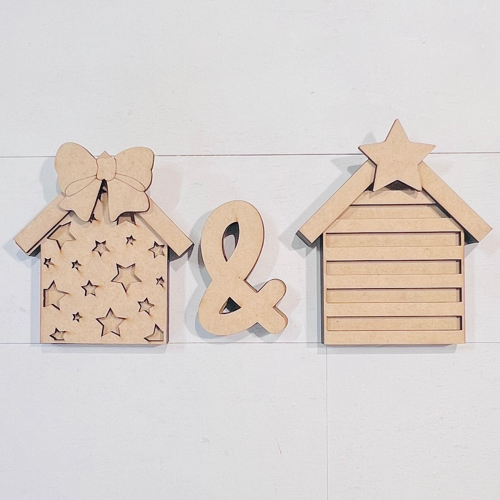 Stars and Stripes Mini House Set - 588