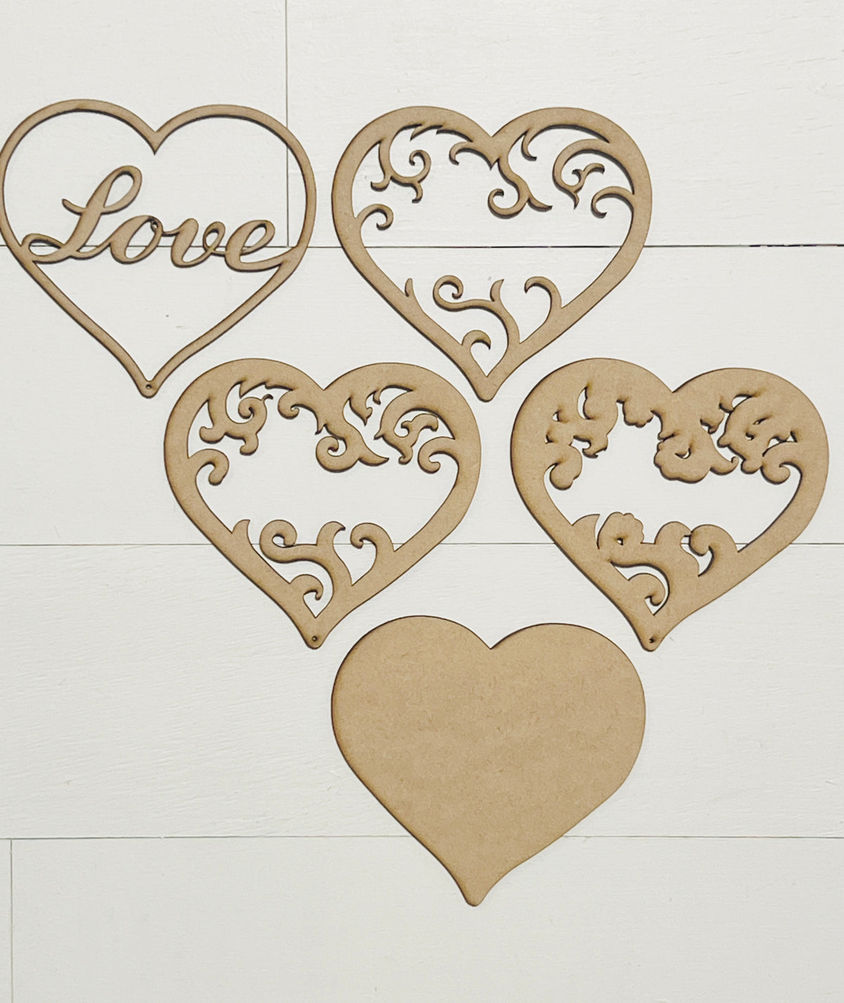 Filigree Layered Heart DIY KIT