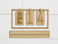 Feb 14th Date Sign Shelf Sitter DIY KIT - 610