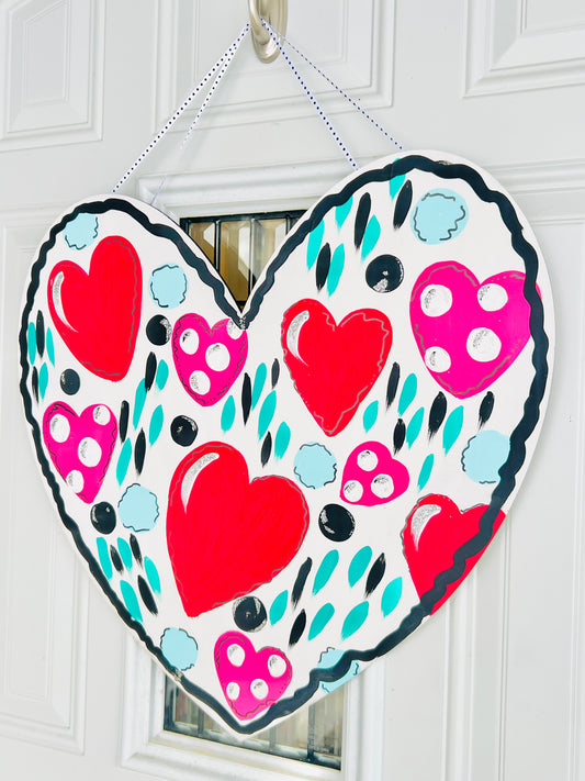 Heart Door Hanger BLANK