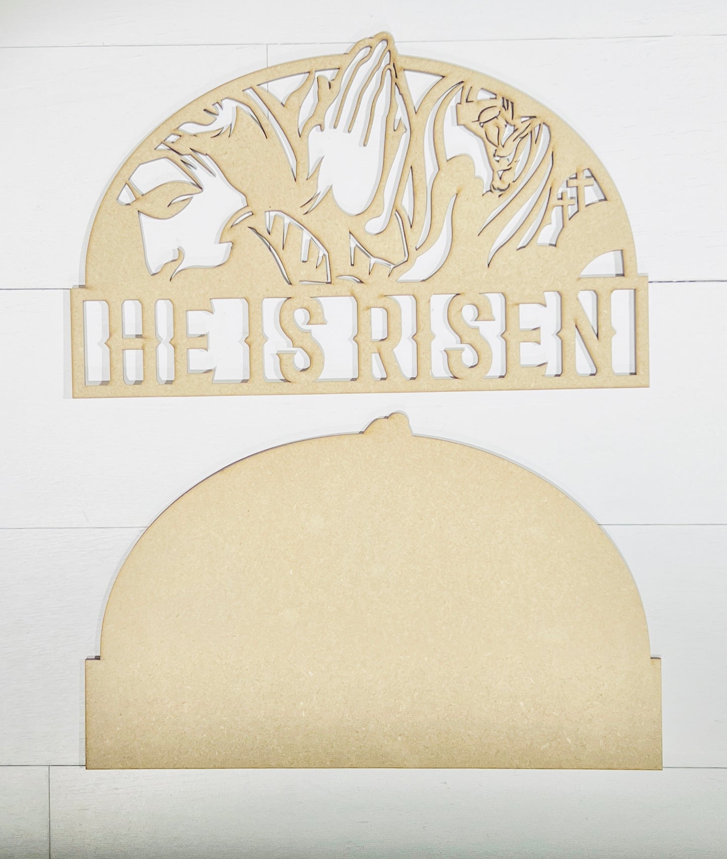 He Is Risen Arch Plaque DIY KIT