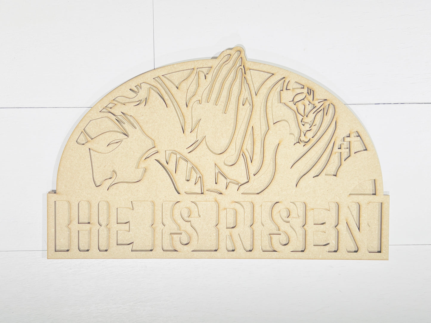 He Is Risen Arch Plaque DIY KIT