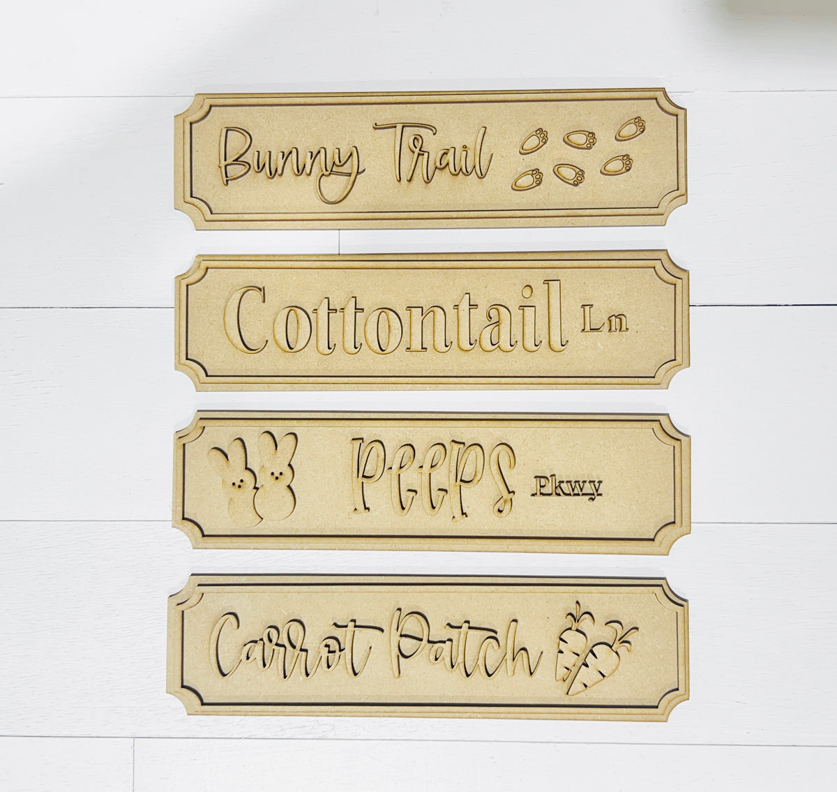 Easter Street Signs DIY KIT - 518