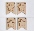 Mini Star Banner – Set of 4 - 587