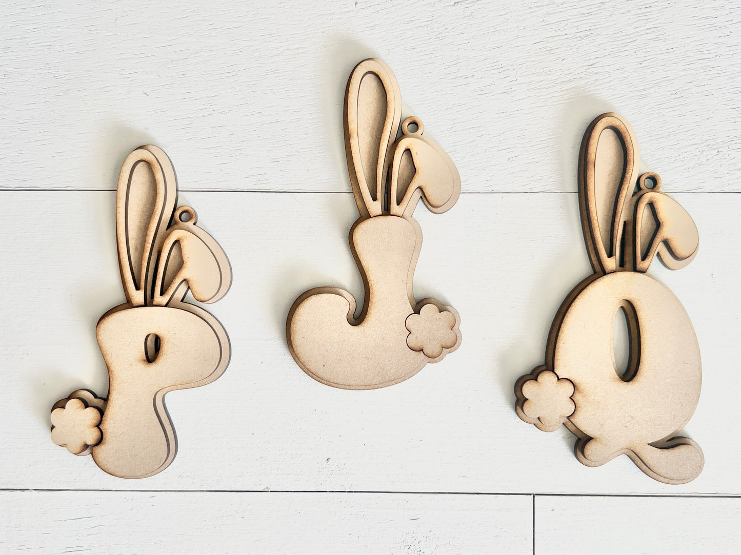 Bunny Easter Tags/Banner DIY KIT