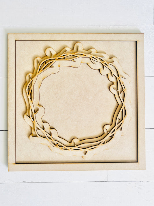 Crown of Thorns Plaque DIY KIT