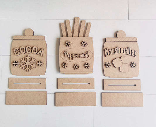 Hot Cocoa Canister Set