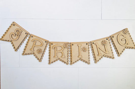 Spring Banner DIY KIT