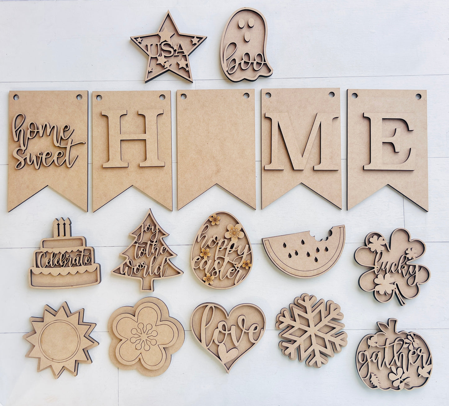 Home Banner Interchangeable
