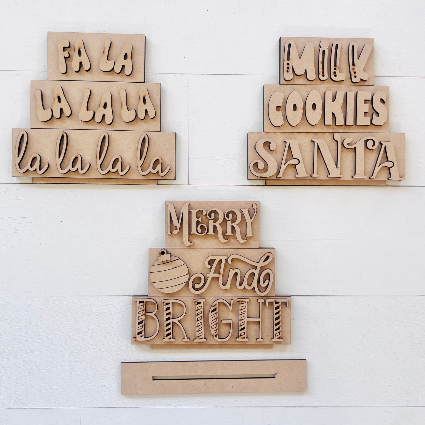 Christmas Word Blocks