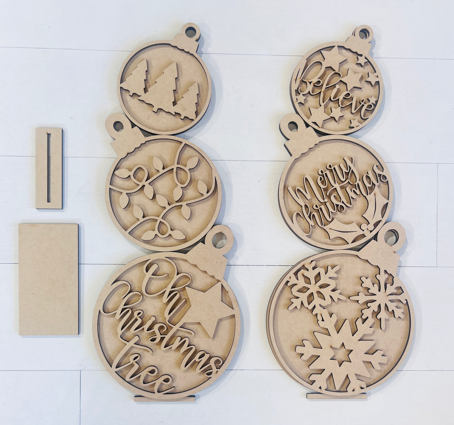 Christmas Ornament Stack
