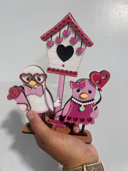Valentine Bird Trio