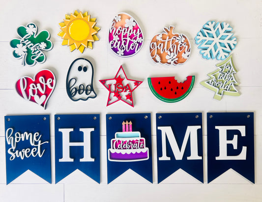 Home Banner Interchangeable
