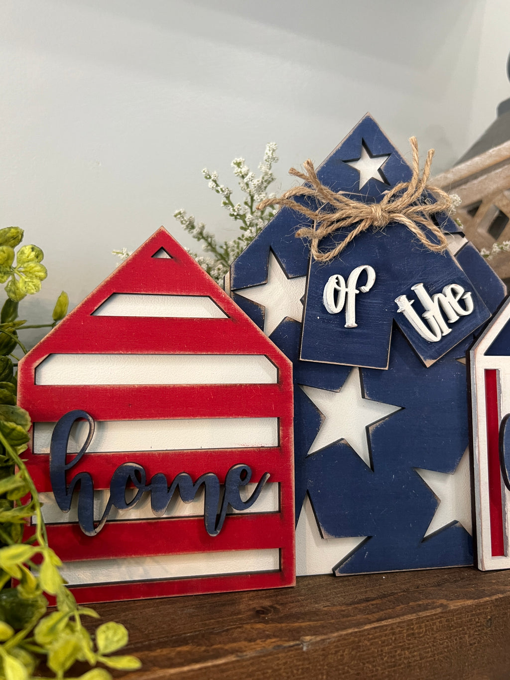 Home of the Brave House Trio DIY KIT