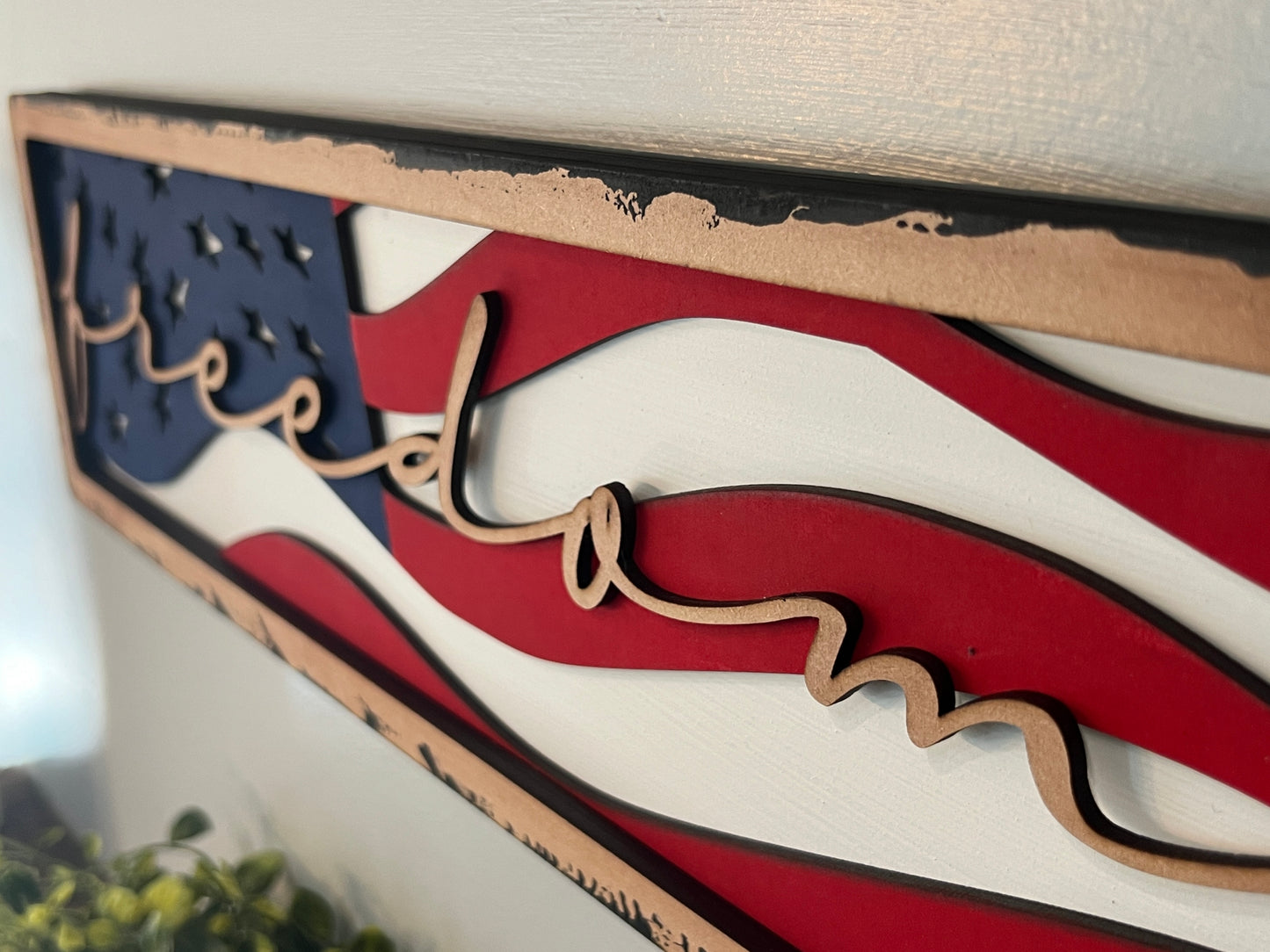 Layered Freedom Flag DIY KIT